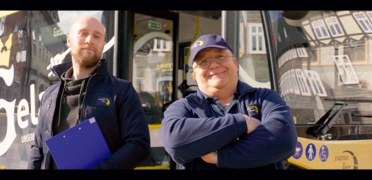 Vorschaubild für Video zum Film "Wir bringen das "E" nach Goslar" von Stadtbus Goslar